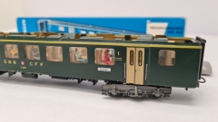 3D-Inneneinrichtung für Märklin 4066: SBB 1. Klasse